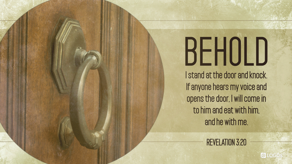 Revelation 3:20 - Embracing Repentance and Renewal with Jesus